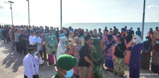 Lebaran di Subi Bupati Natuna Gelar Temu Ramah dengan Masyarakat