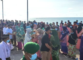Lebaran di Subi Bupati Natuna Gelar Temu Ramah dengan Masyarakat