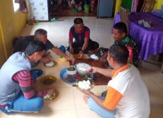 Babinsa Kopda Hafit Heriadi Jalin Komsos Dengan Warga Binaan