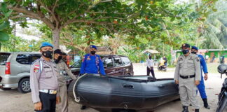 Personil Polres Bintan Pantau Tempat Wisata di Hari Lebaran ke-4