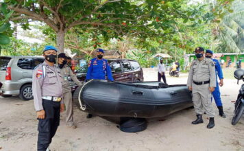 Personil Polres Bintan Pantau Tempat Wisata di Hari Lebaran ke-4