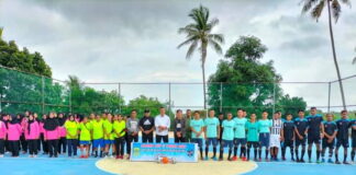 Meriahkan Idul Fitri, Sekcam Senayang Buka Turnamen MABAR CUP II 2022