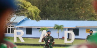 Danlanud Raden Sadjad Pimpin Apel Khusus Usai Libur Lebaran