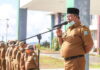 Sempat Tertunda, Pemkab Anambas Gelar Apel Gabungan di Hari Kedua Masuk Kantor