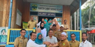 Sertijab Camat Berlangsung Haru, Katang Bidare Miliki Camat Baru