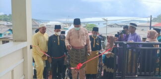 Bupati Anambas Resmikan Masjid Al-Mukhlisin di Desa Candi Palmatak