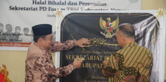 Wakil Bupati Natuna Resmikan Sekretariat Forum TBM