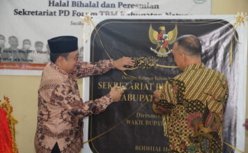 Wakil Bupati Natuna Resmikan Sekretariat Forum TBM
