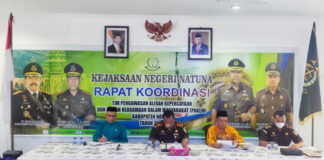 Deteksi Dini Gangguan Kamtibum, Kejari Natuna Gelar Rakor Bersama Tim PAKEM
