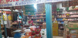 Stok Telur di Pasar Inpres Tarempa Kosong