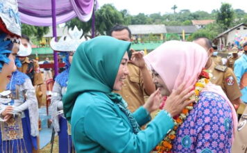 Ketua TP PPK Lampura Hadiri Klarifikasi Lapangan Peserta Lomba Desa