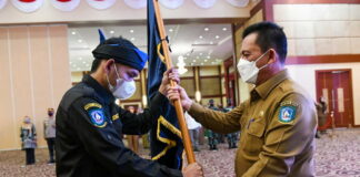 Gubernur Ansar Kukuhkan Pengurus dan Majelis Pertimbangan Karang Taruna Kepri 2021-2026