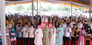 Bupati Lampura Hadiri Kegiatan Pengajian Bersama Pemprov Lampung