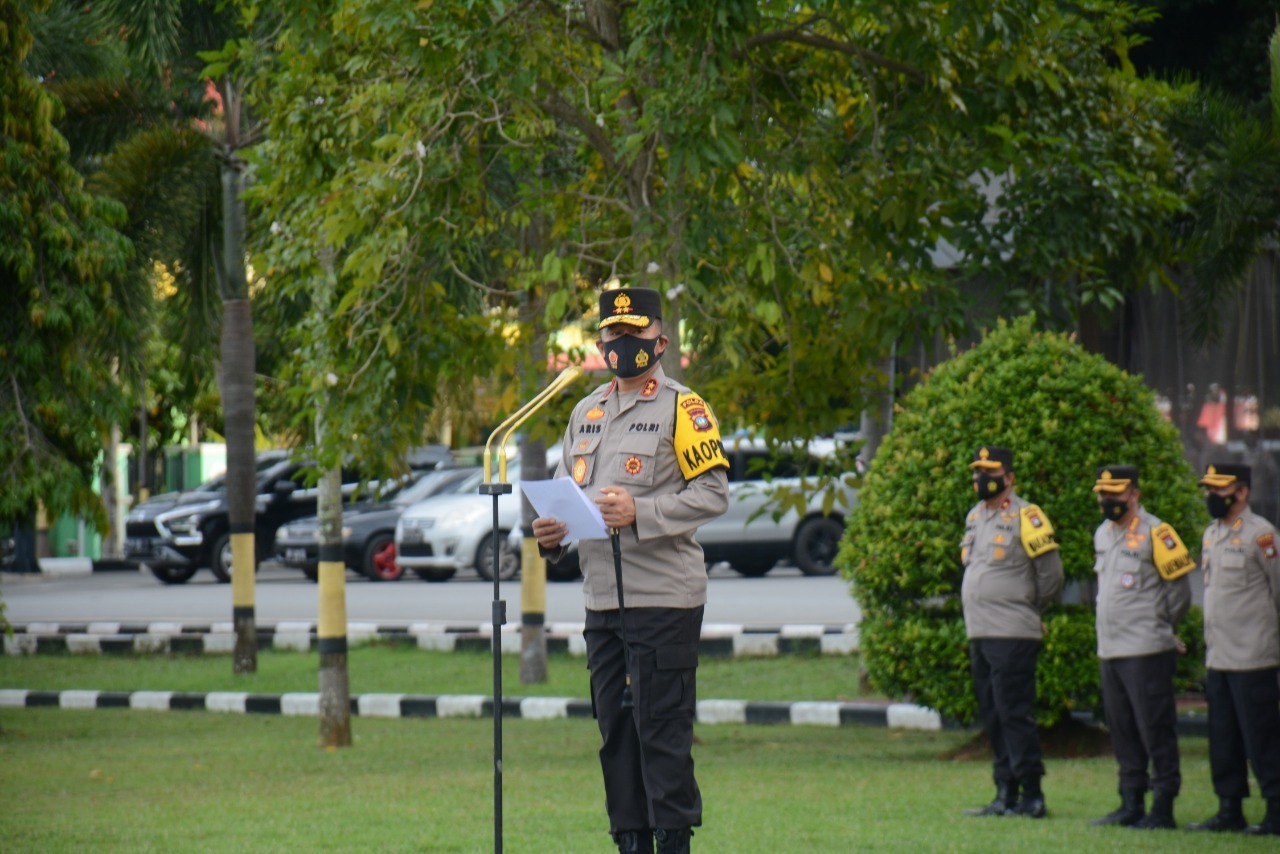Kapolda Apresiasi Para Personel Pengamanan Hari Raya Idul Fitri 1443 H