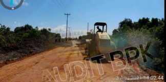 Lebih Bayar, Jalan Beton Bertulang Sisi – Jermalik Serasan Jadi Temuan BPK