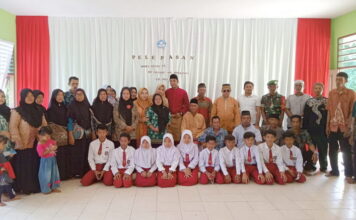 Pelepasan Siswa-Siswi Kelas Vl SDN 003 Senayang Berlangsung Haru