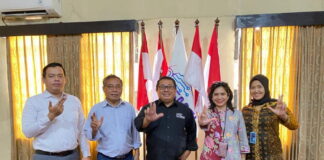 Kunjungan Bank Mandiri ke SMSI Pusat