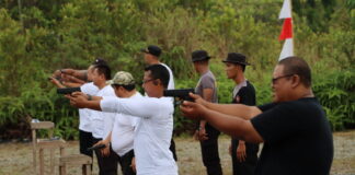Polres Bintan Adakan Lomba Shooting Competition