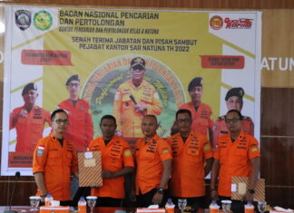 KPP Natuna Gelar Sertijab Kaur dan Kasi Operasi SAR