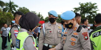 Bidpropam Polda Kepri Lakukan Gaktibplin di Polres Natuna