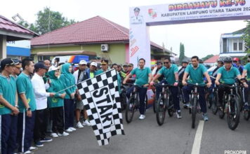 Puncak HUT Lampung Utara Ke – 76 Pemkab Gelar Berbagai Kegiatan