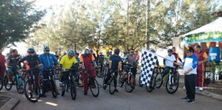 Ketua DPRD Natuna Lepas Sepeda Santai Hari Bhayangkara Ke-76