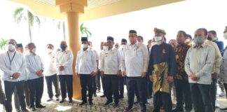 Gubernur Ansar Sambut Kedatangan Menko Perekonomian Airlangga Hartarto