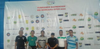 53 Peserta Meriahkan Turnamen Bulutangkis Sri Kencana Open di Panggak Darat