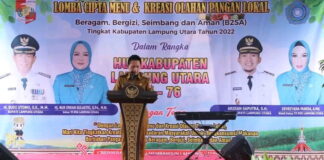 Wabup Lampura Buka Lomba Cipta Menu