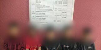 Viral Rusak Jembatan Kota Rebah, 5 Remaja Diamankan Sat Reskrim Polresta Tanjungpinang