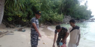 TNI AL Bersama Masyarakat Terus Berupaya Menyisir Narkoba Jenis Kokain