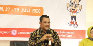 Bawaslu dan KPU Kepri, Gelar Apel Gabungan Serentak Se-Kepri