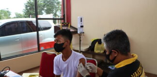 Jadi Syarat Mobilitas, Polresta Tanjungpinang Terus Gencarkan Vaksinasi Booster