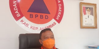BPBD Anambas Himbau Masyarakat Waspadai Cuaca Buruk