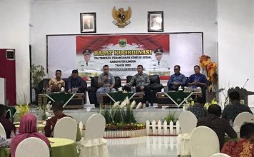 Kesbangpol Lingga Gelar Rakor TIMDU Penanganan Konflik Sosial