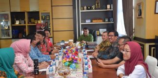 Sekda Boy Wijanarko Terima Kunjungan Audiensi PMI Natuna