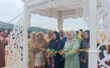 Ketua PKK Anambas Resmikan Bazar MTQ Ke IX Tingkat Provinsi Kepri