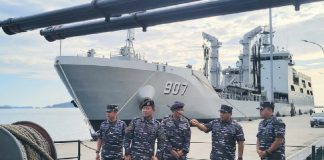 Pangkoarmada RI Periksa Kesiapan Unsur KRI di Laut Natuna Utara