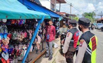 Ciptakan Rasa Aman dan Nyaman Kepada Masyarakat, Polsek Dabo Singkep Gelar Patroli Rutin