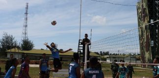 Pertandingan Olah Raga Meriahkan HUT Batalyon Komposit 1/GP Ke-4