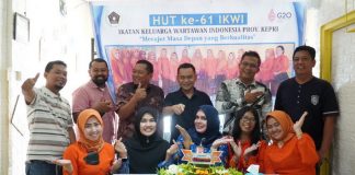 IKWI Kepri Ikut Potong Tumpeng Serentak Seluruh Indonesia Rayakan HUT Ke-61