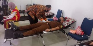 Kejari Natuna Gelar Donor Darah Dalam Rangka HBA Ke-62