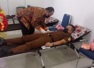 Kejari Natuna Gelar Donor Darah Dalam Rangka HBA Ke-62