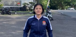 Indah Famulia Putri Mantan Kapten Kapal Asal Lingga Lulus AKMIL AAL