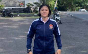 Indah Famulia Putri Mantan Kapten Kapal Asal Lingga Lulus AKMIL AAL