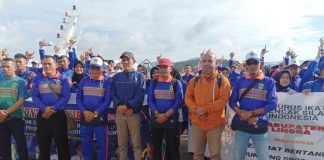 Kadisdikpora Dampingi Sekda Lingga Lepas 133 Pelajar Untuk Mengikuti POPDA Kepri Ke VIII