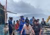 Kapal KM Sinar Jaya -1 Terbakar di Laut, 3 ABK Alami Luka Bakar