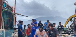 Kapal KM Sinar Jaya -1 Terbakar di Laut, 3 ABK Alami Luka Bakar