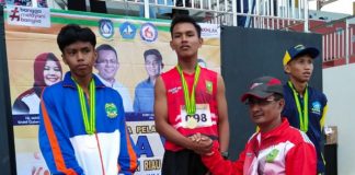 Atlet Lompat Jauh Natuna Ikhza Firdaus Sumbang Medali Emas