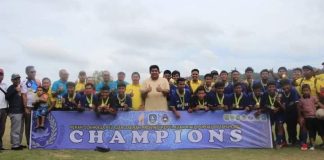 Tim Sepak Bola PS Muda Bintan Sabet Medali Emas Popda Kepri Ke VIII